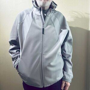 **Discount Shipping** Mark's WindRiver Men's XL Technical Softshell Grey Jacket